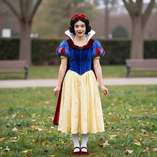 Man in Red and Blue Costume