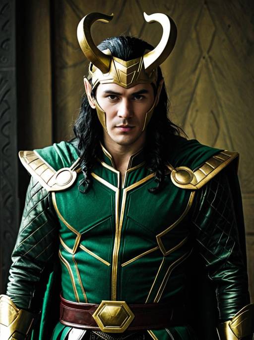 Man in Classic Loki Costume