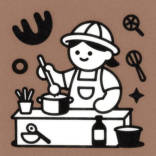 Whimsical Apiarist Scratchboard Engraving