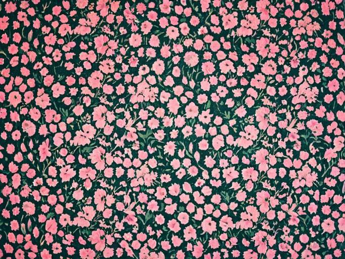 Close-Up Floral Wallpaper Aesthetic