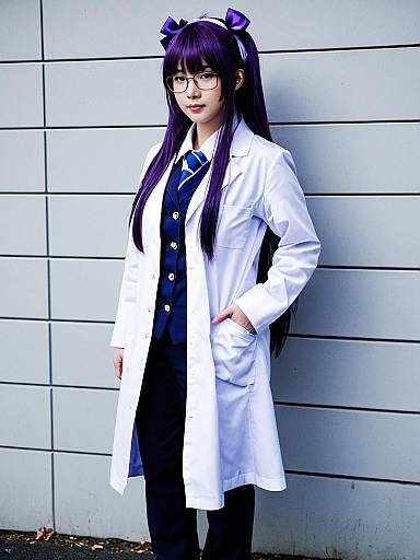 Cosplay photo of asakura rikako. Costume clothes