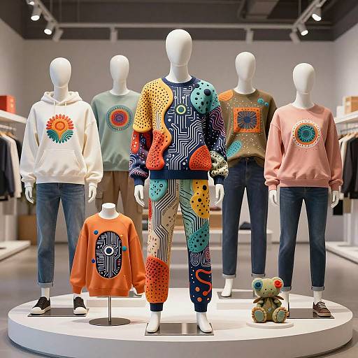 AI-Inspired Apparel Showcase