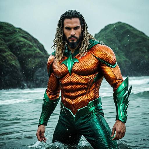 Epic Aquaman Cosplay with Oceanic Flair