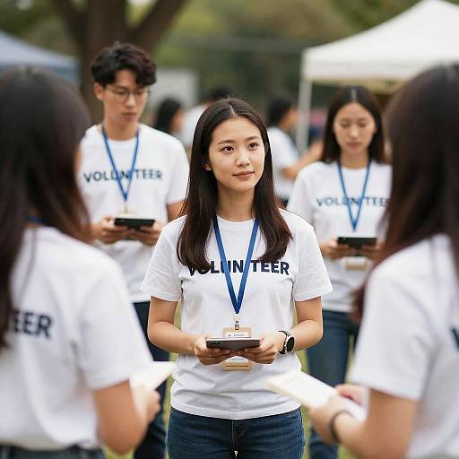 Calm Community Volunteers in Thoughtful Cooperation