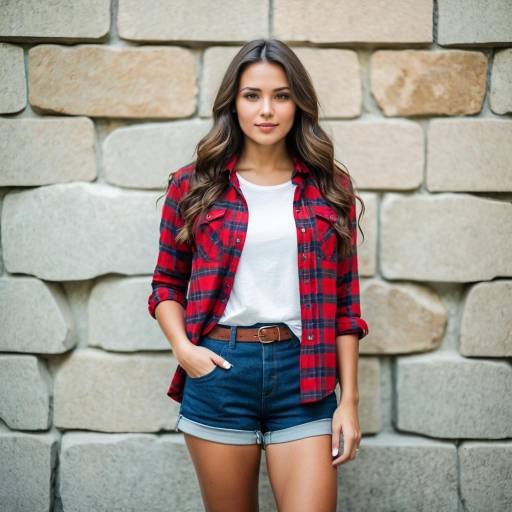 Young Woman in Casual Urban Style