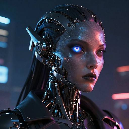 One-Eyed Cyberpunk Creature