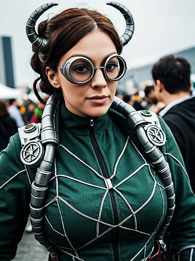 Realistic Doc Ock Cosplay Portrait