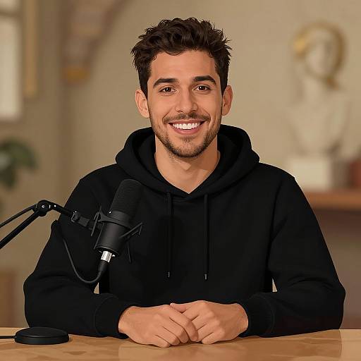 Medieval Portrait of Podcast Host