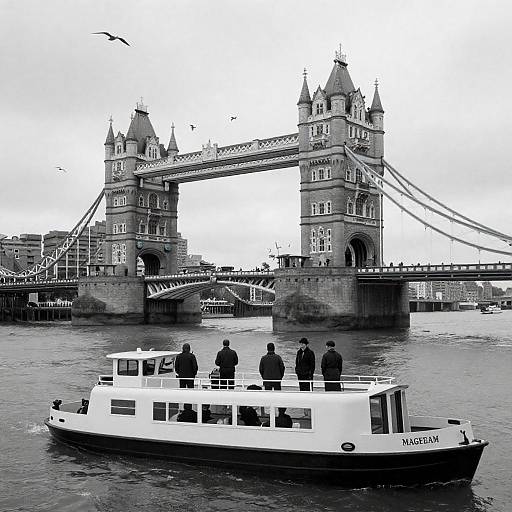 Riverboat MAGSEY SHAM near Tower Bridge