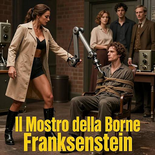 Il Mostro della Borne Horror Poster