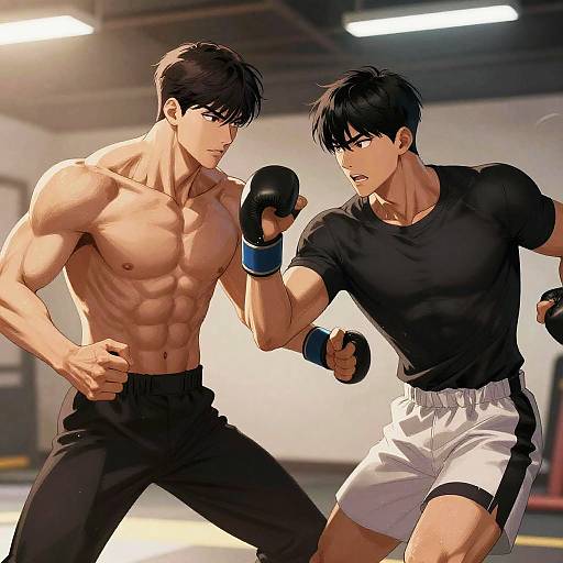 Dramatic Lookism-Style Fight Scene