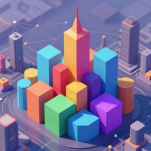 Futuristic Modular AI Shape Generator