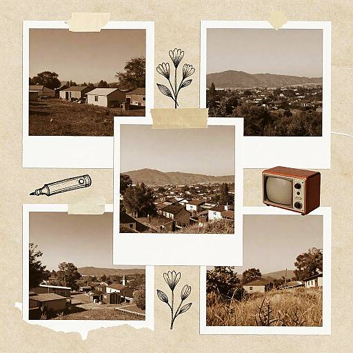 Vintage Collage with Mixed Media