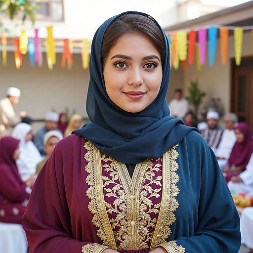 Realistic Eid Celebration Portrait