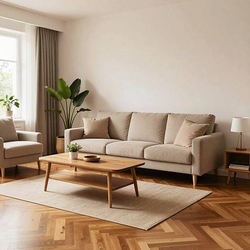 Immaculate Living Room Ambiance