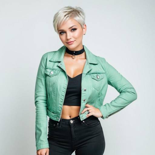 Bold and Stylish Confident Girl Portrait