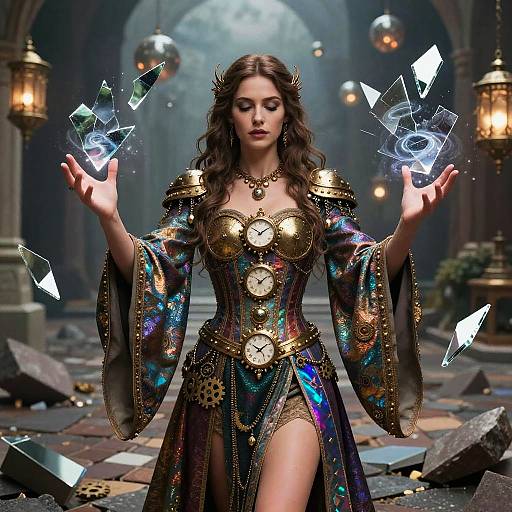 Sorceress of Shattered Temporal Mirrors