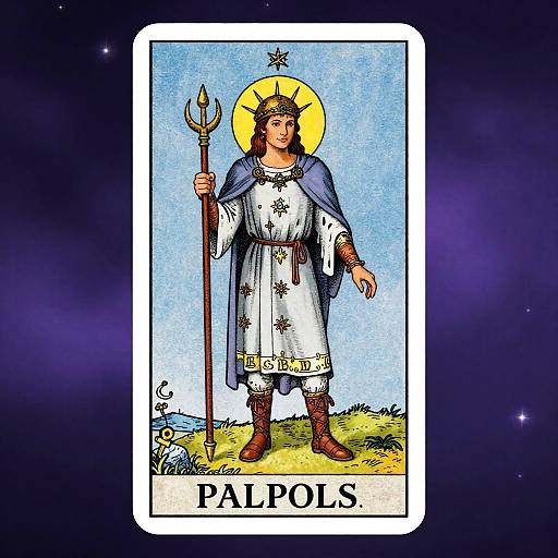 Psychedelic Steampunk Page of Pentacles