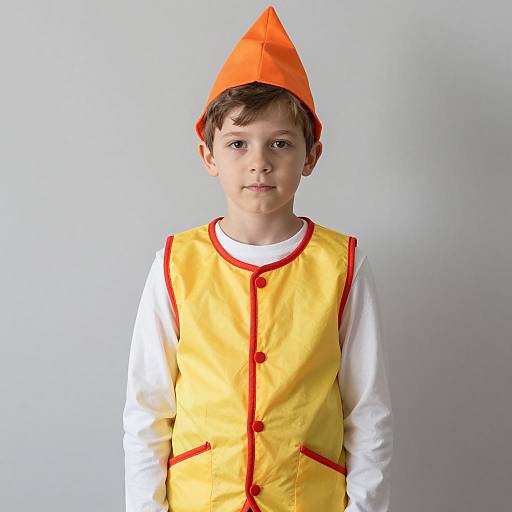 Charming Halloween Costume Photo of Boy