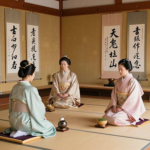 Japanese Imperial Court Tea Ceremony