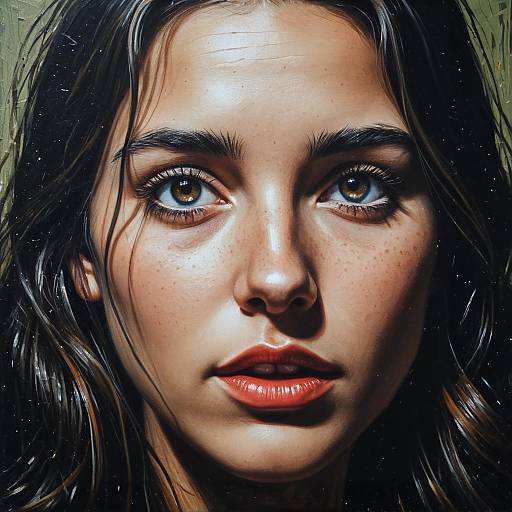 Awe Inspiring Sublime Landscape in Oil