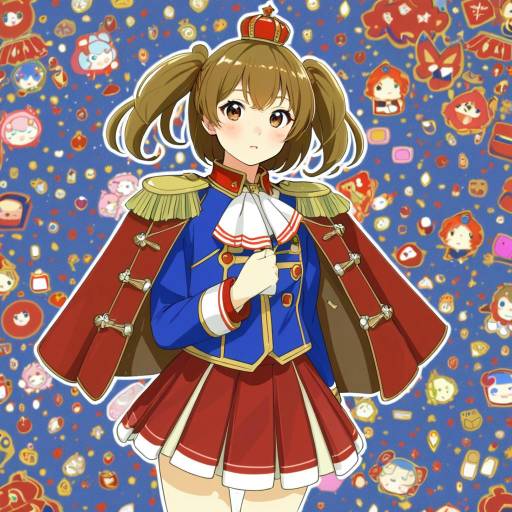 Illustration of Aijou karen, shoujo kageki revue starlight in the style of Gomipomi