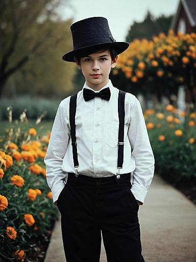 Tall Halloween Gentleman in Bowtie