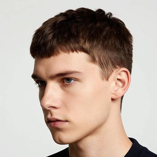 Fashion Editorial with Bowl Cut