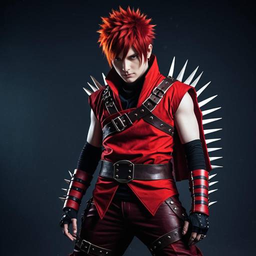Cinematic Gaara Cosplay Costume Design