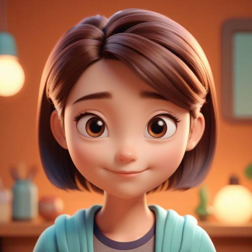 Vibrant 3D Character Animation Art