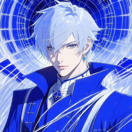 Illustration of Alphinaud leveilleur, final fantasy in the style of Kotatu (akaki01aoki00)