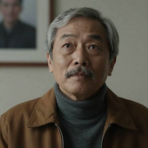 Thoughtful Middle-Aged Man Portrait