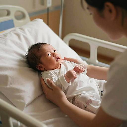 Tender Newborn Family Moment