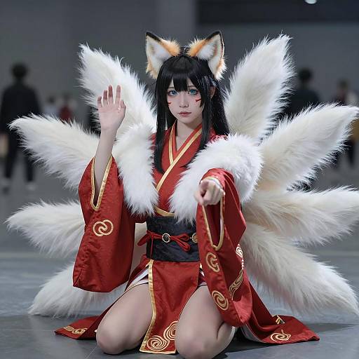 Enchanting Fox Spirit Cosplay Photo