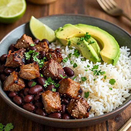 Rustic Chifrijo with Fresh Ingredients