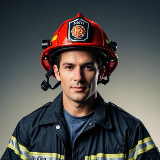 Realistic Firefighter Costume for Boys
