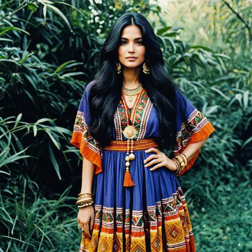 1970s Bohemian Ethnic Dress Inspiration