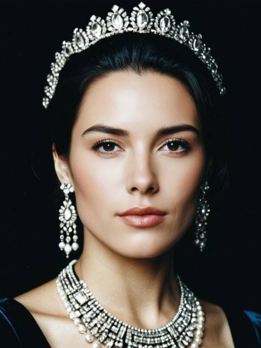 Elegant Woman in Gala Attire Portrait