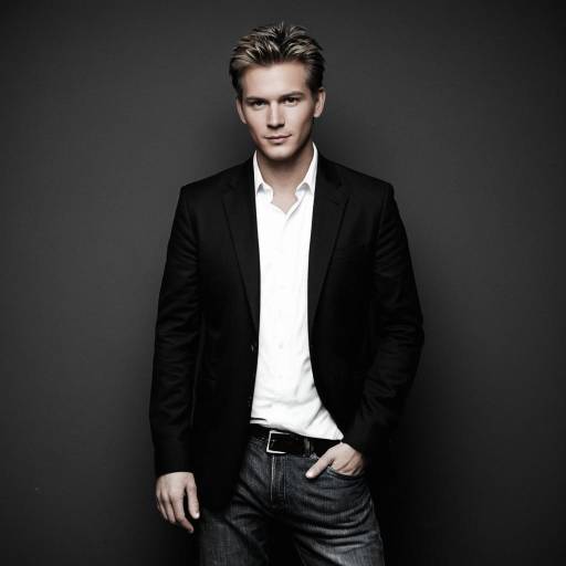 Stylish Michael Mortensen Cosplay Portrait