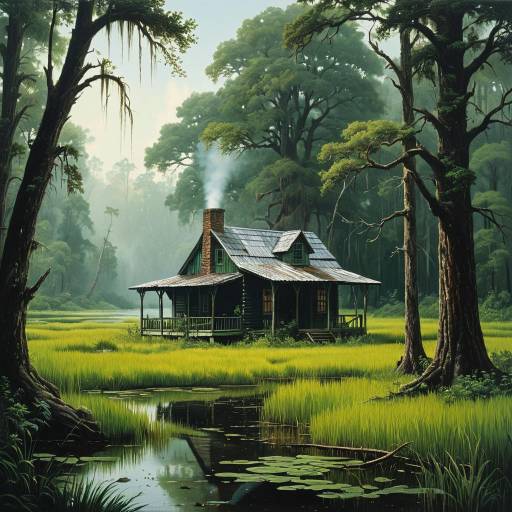 Mystical Wetlands: An Artistic Journey Mystical Wetlands: An Artistic Journey