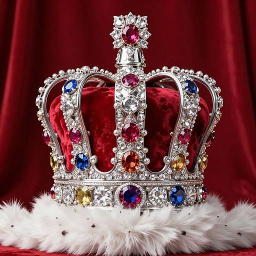 3D Render of Britain's Imperial State Crown