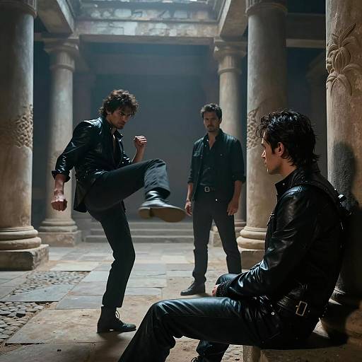 Dynamic Duel in Ancient Ruins