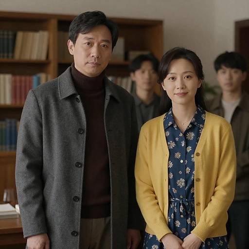 Cozy Evening Portrait of a Couple