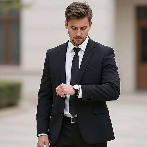 Professional Male in Formal Attire