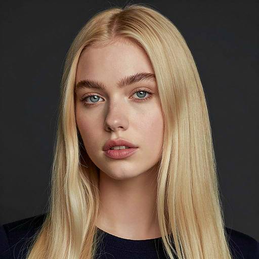 Elegant Portrait of a Young Woman