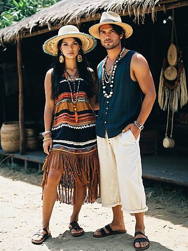 Boho Fashion Outfit with Accessories