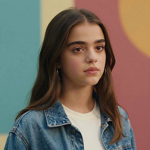 Isabela Moner Vibrant Cinematic Portrait