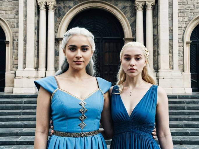 Khaleesi Inspired Costume Face Swap