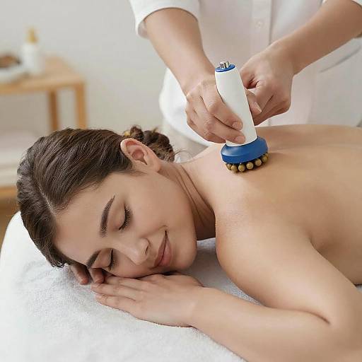 Relaxing Massage Scene with Masseur