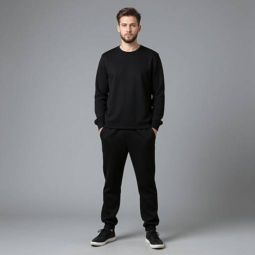 Realistic Man in Sweatpants Costume